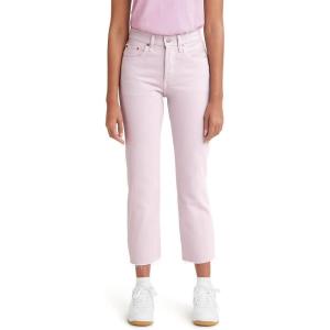 imageLevis Womens 501 Crop JeansNew Washed Lilac  Natural