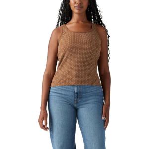 imageLevis Womens Essential Rib TankChiara Geo Sorrel Horse