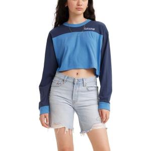 imageLevis Womens Graphic TShirt Also Available in PlusNew Vallarta BlueTotal Eclipse Graphic