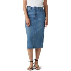 imageLevis Womens HighRise Slit SkirtMeadow Games Clean Hem