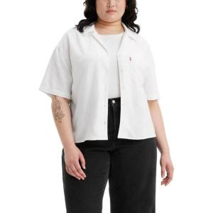 imageLevis Womens Joyce Resort Shirt Also Available in PlusBright White