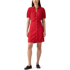 imageLevis Womens Lea Mini DressNew Cara Ditsy Floral True Red
