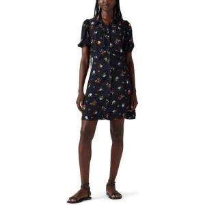 imageLevis Womens Lea Mini DressNew Deedee Floral Anthracite Night