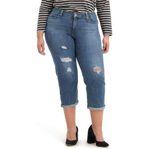imageLevis Womens New Boyfriend Jeans Also Available in PlusHawaii Blue Waterless
