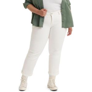 imageLevis Womens New Boyfriend Jeans Also Available in PlusNew Simply White