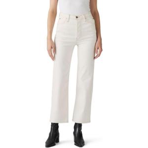 imageLevis Womens Riveted Ribcage Straight Ankle JeansEgret