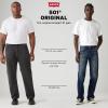 imageLevis Mens 501 Original Fit Jeans Also Available in Big ampamp TallPolished Black