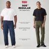 imageLevis Mens 505 Regular Fit Jeans Also Available in Big ampamp TallDark Stonewash