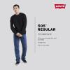 imageLevis Mens 505 Regular Fit Jeans Also Available in Big ampamp TallNew Blackdiscontinued