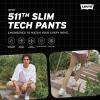 imageLevis Mens 511 Slim Tech PantsNew Charred Grey