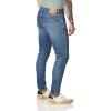 imageLevis Mens 512 Slim Taper Fit JeansNew Golden  Overdye Stretch