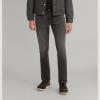 imageLevis Mens 514 Straight Fit Cut Jeans Also available in Big ampamp TallMidnight Worn  Black Advanced Stretch