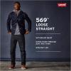 imageLevis Mens 569 Loose Straight Fit JeansLevine  Stretch