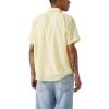 imageLevis Mens Classic 1 Pocket Short Sleeve Button Up Shirt Also Available in BigDouble Cream Cotton Linen
