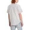 imageLevis Mens Classic 1 Pocket Short Sleeve Button Up Shirt Also Available in BigNew Francis Floral Bright White Print