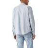 imageLevis Mens Classic One Pocket Long Sleeve Button Up ShirtNew Cinder Light Wash Striped Chambray