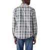 imageLevis Mens Classic One Pocket Long Sleeve Button Up ShirtNew Rider Plaid Mirage Gray