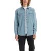 imageLevis Mens Classic Western Shirt Also Available in Big ampamp TallFranklin Stone Wash