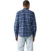 imageLevis Mens Classic Western Shirt Also Available in Big ampamp TallNew Niklas Plaid Quiet Harbor Non Stretch