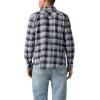 imageLevis Mens Classic Western Shirt Also Available in Big ampamp TallNew Nils Plaid Jet Black