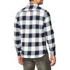 imageLevis Mens Classic Worker Long Sleeve Wovens ShirtDress Blues Plaid