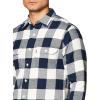 imageLevis Mens Classic Worker Long Sleeve Wovens ShirtDress Blues Plaid