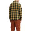 imageLevis Mens Classic Worker Long Sleeve Wovens ShirtScottie Plaid Desert Sun