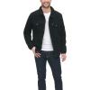 imageLevis Mens Corduroy Sherpa Lined Trucker JacketBlack Corduroy