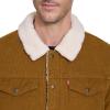imageLevis Mens Corduroy Sherpa Lined Trucker JacketBrown Corduroy