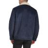 imageLevis Mens Corduroy Sherpa Lined Trucker JacketNavy Wide Wale Corduroy