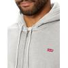 imageLevis Mens Core Zip Up Hoodie Also Available in Big ampamp TallChisel Grey Heather