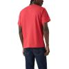 imageLevis Mens Graphic TeeNew Serif Logo Cardinal