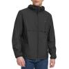 imageLevis Mens Hooded Rain Jacket ampamp WindbreakerBlack
