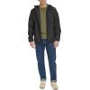 imageLevis Mens Hooded Rain Jacket ampamp WindbreakerBlack