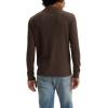 imageLevis Mens Long Sleeve Thermal 3 Button HenleyChocolate Brown