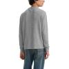 imageLevis Mens Long Sleeve Thermal 3 Button HenleyMid Tone Grey Heather