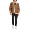 imageLevis Mens Mixed Media Faux Shearling JacketBrown