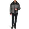 imageLevis Mens Mixed Media Faux Shearling JacketCharcoal