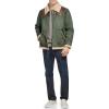imageLevis Mens Mixed Media Faux Shearling JacketGreen