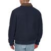 imageLevis Mens Mixed Media Western Plaid Bomber JacketSolid Navy