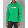imageLevis Mens Relaxed Graphic HoodieCore Boxtab Bright Green