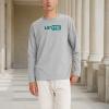 imageLevis Mens Relaxed Graphic Long Sleeve TShirtBoxtab Midtone Heather Grey