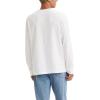 imageLevis Mens Relaxed Graphic Long Sleeve TShirtNew Vertical White Graphic