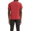 imageLevis Mens Short Sleeve Classic Pocket Tee Available in BigBrick Red Slub