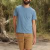 imageLevis Mens Short Sleeve Classic Pocket Tee Available in BigNew Indigo Wash Heather