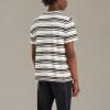 imageLevis Mens Short Sleeve Classic Pocket Tee Available in BigNew Sophmore Stripe Cloud Dancer