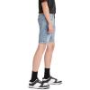 imageLevis Mens Slim Cut Off Jean ShortsWolf Scratch  Destructed