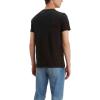 imageLevis Mens Slim Fit Crewneck TShirt 2PackBlack  Black