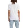 imageLevis Mens Slim Fit Crewneck TShirt 2PackWhite  White