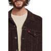 imageLevis Mens Trucker Jacket Also Available in Big ampamp TallNew Black Coffee Non Stretch